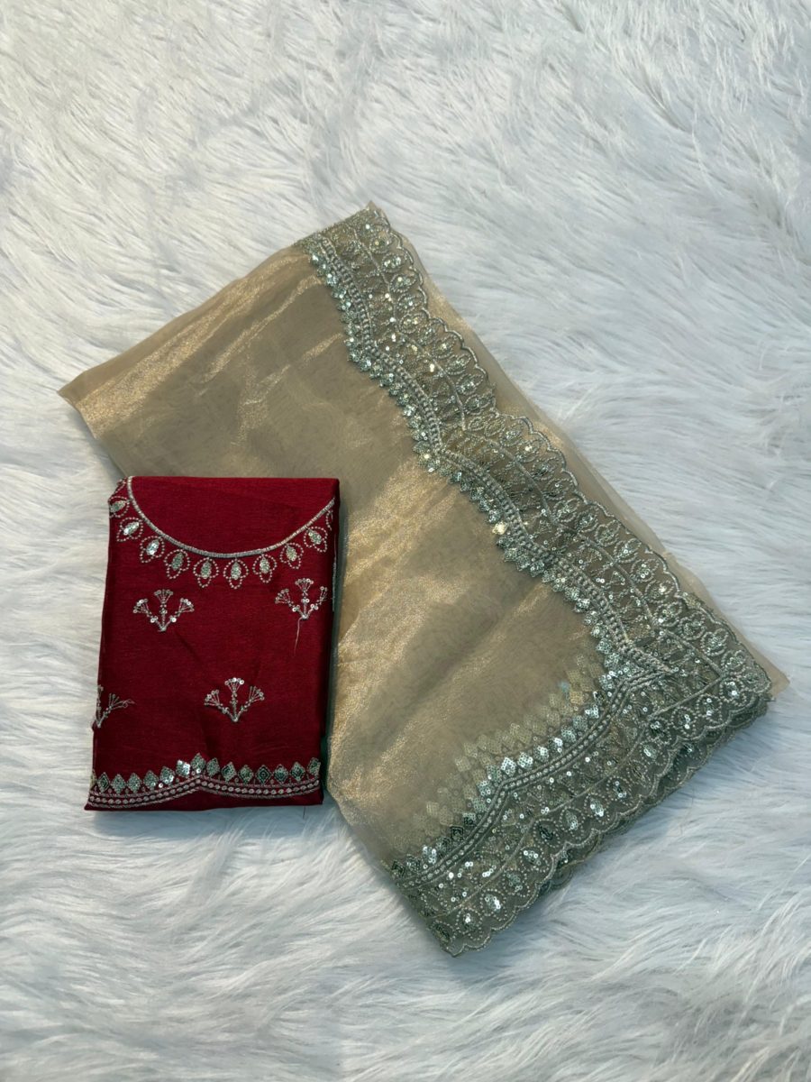 Ozy - a Simple partywear saree