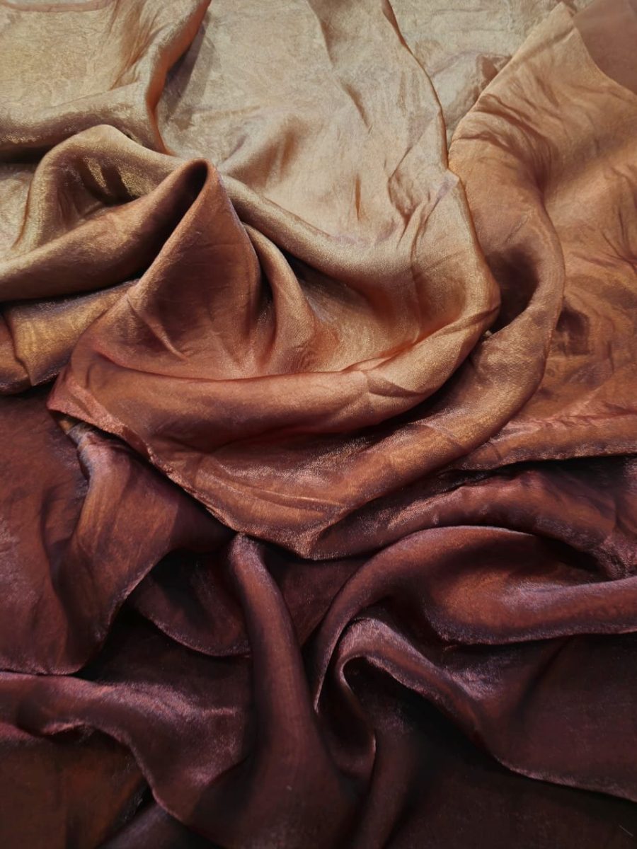 Ombre - Classy Ombre 3D space silk sarees π