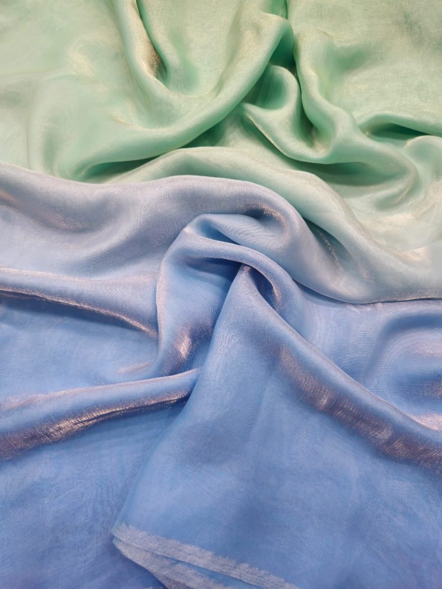 Ombre - Classy Ombre 3D space silk sarees π
