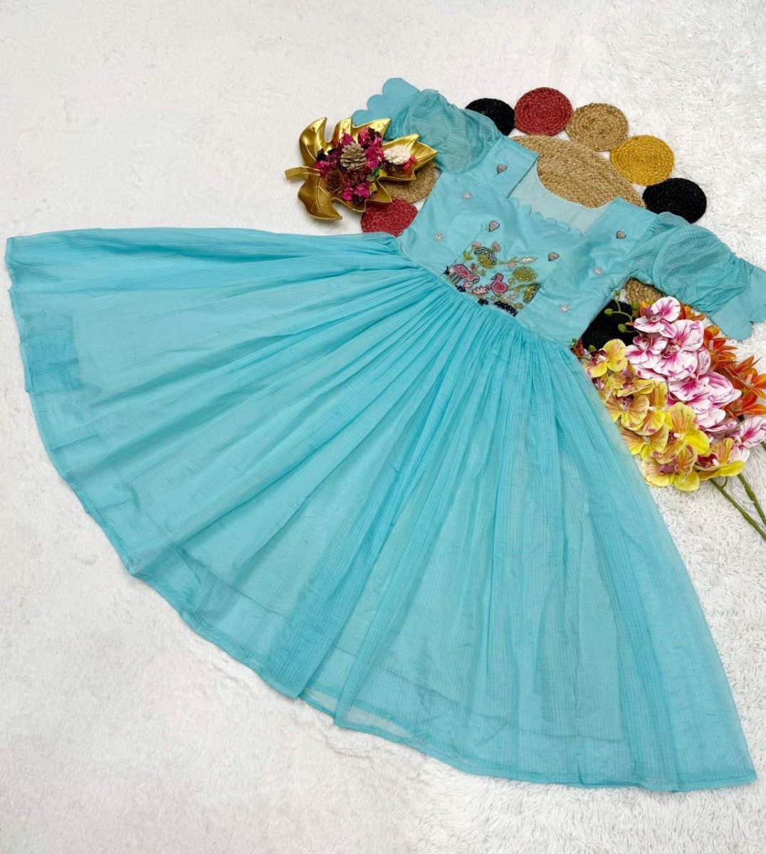 clara - A designer Kota Frock