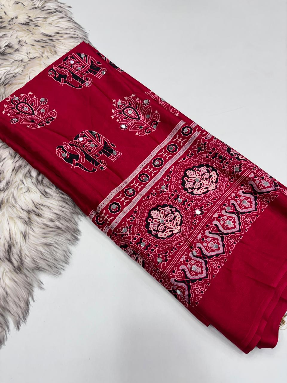 Anjana: Ajrak sarees