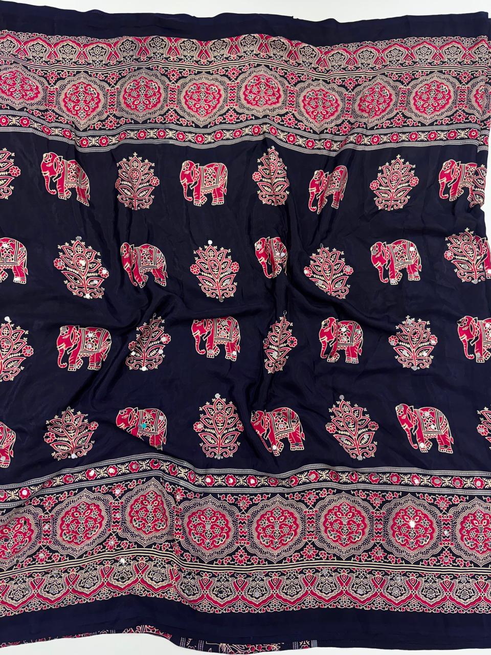 Anjana: Ajrak sarees