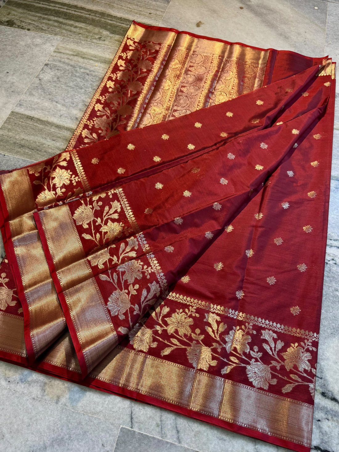 Banarasi katan silk saree
