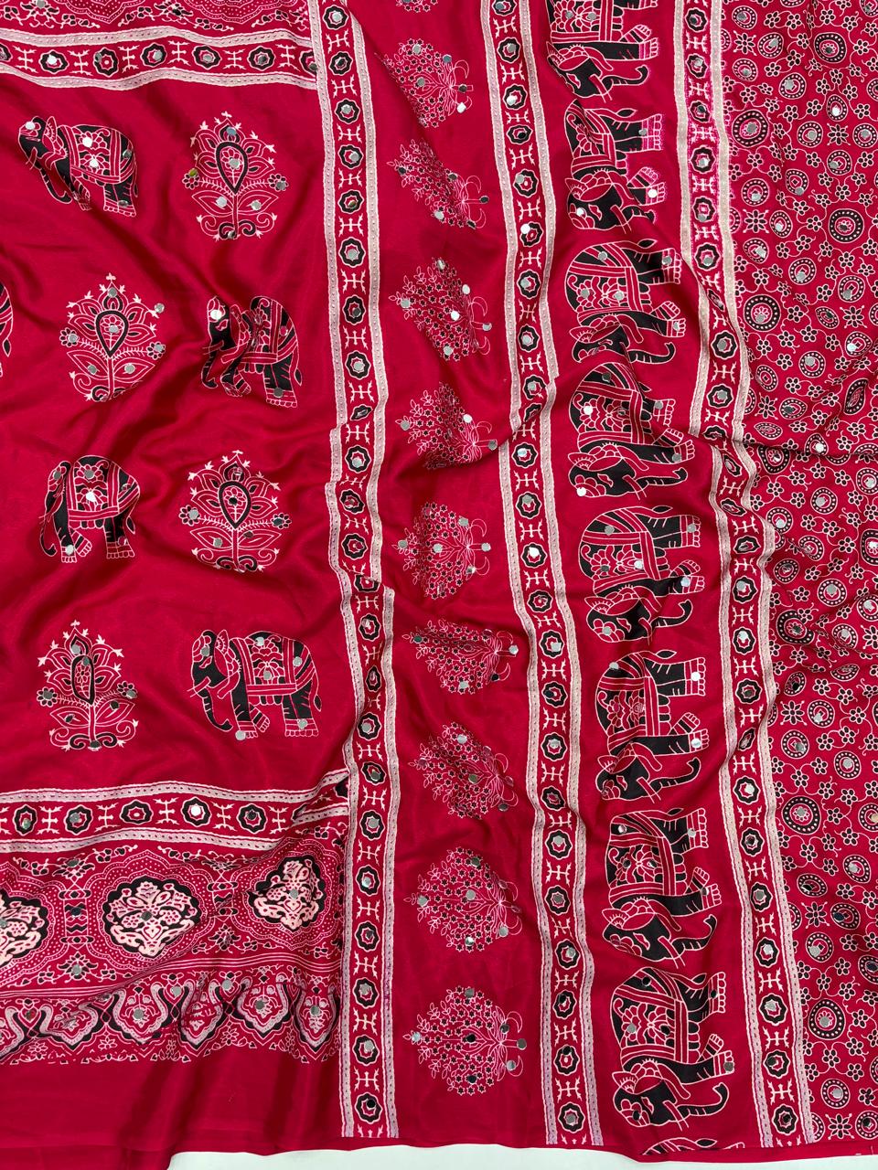 Anjana: Ajrak sarees