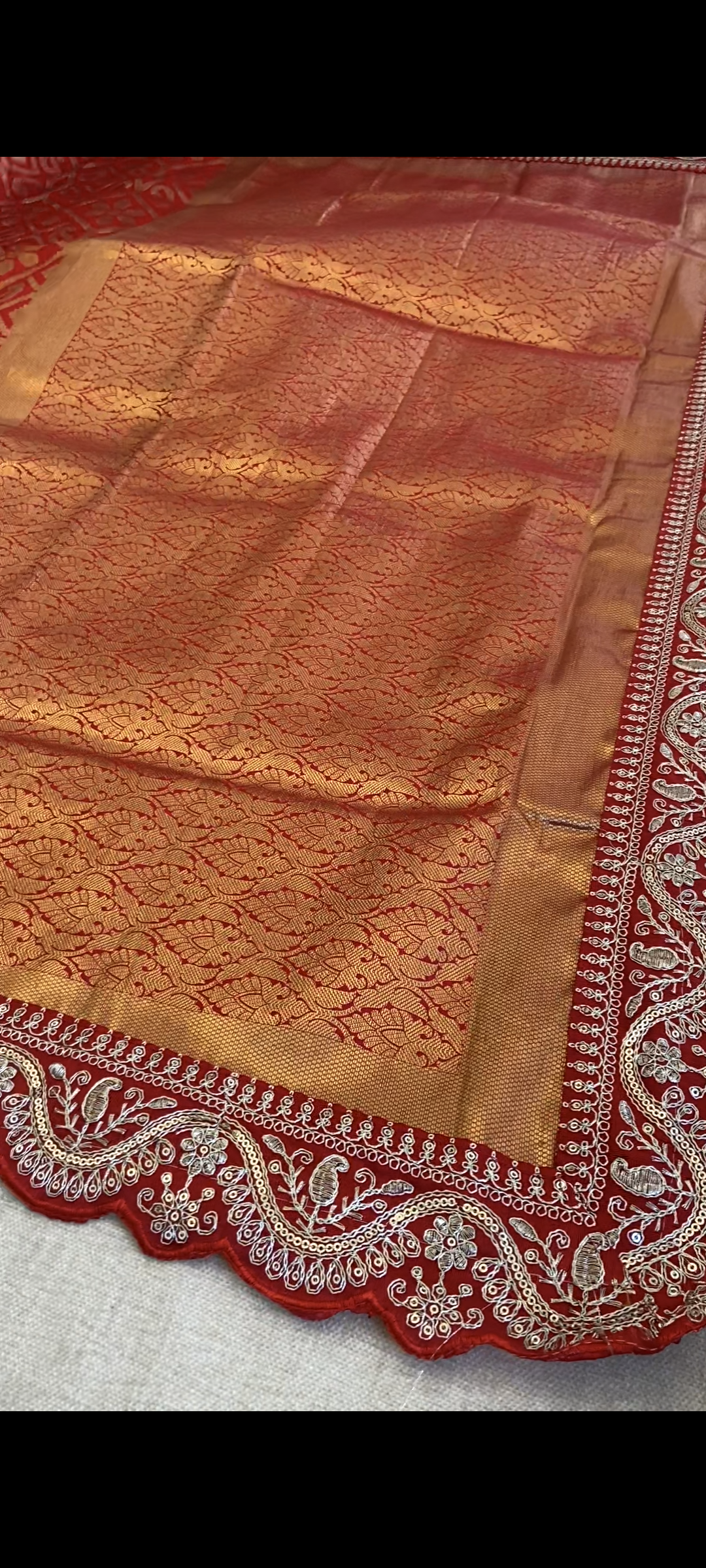 Pure Banarasi Lichi Silk