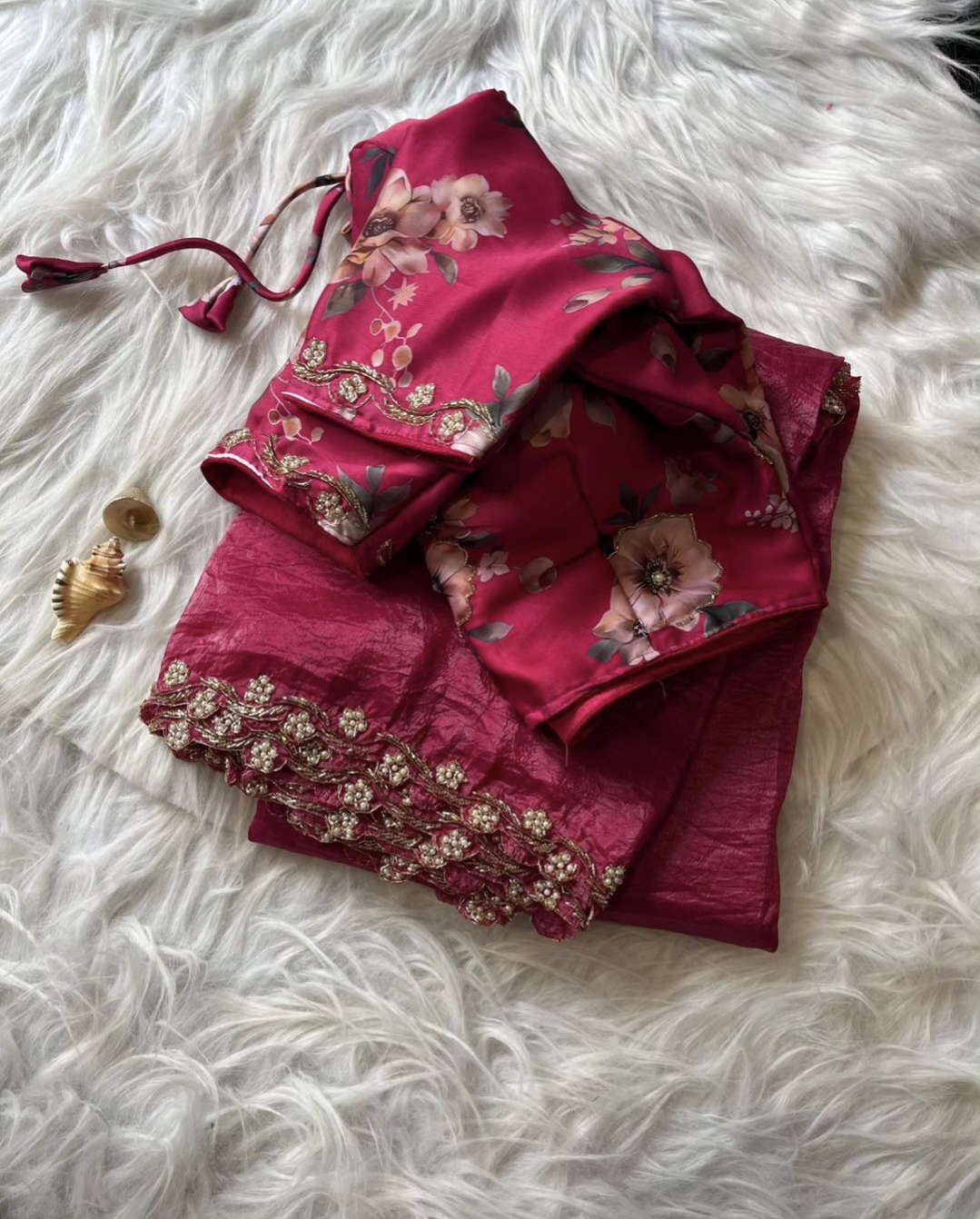 Soft Crush Saree