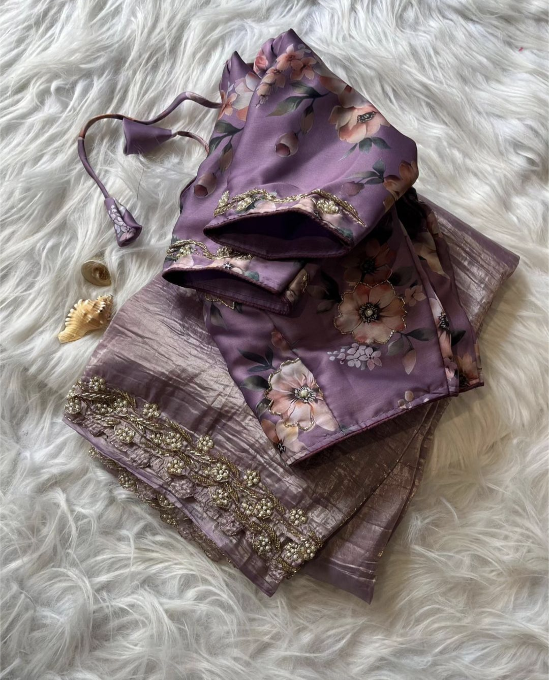 Soft Crush Saree