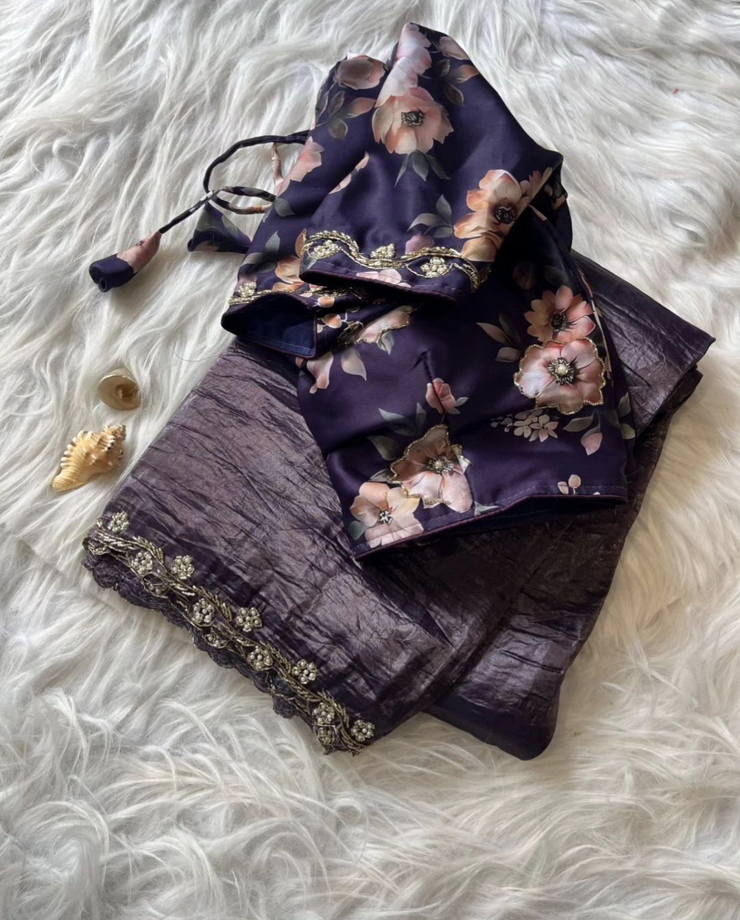 Soft Crush Saree