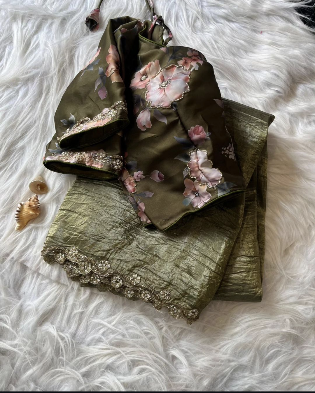 Soft Crush Saree