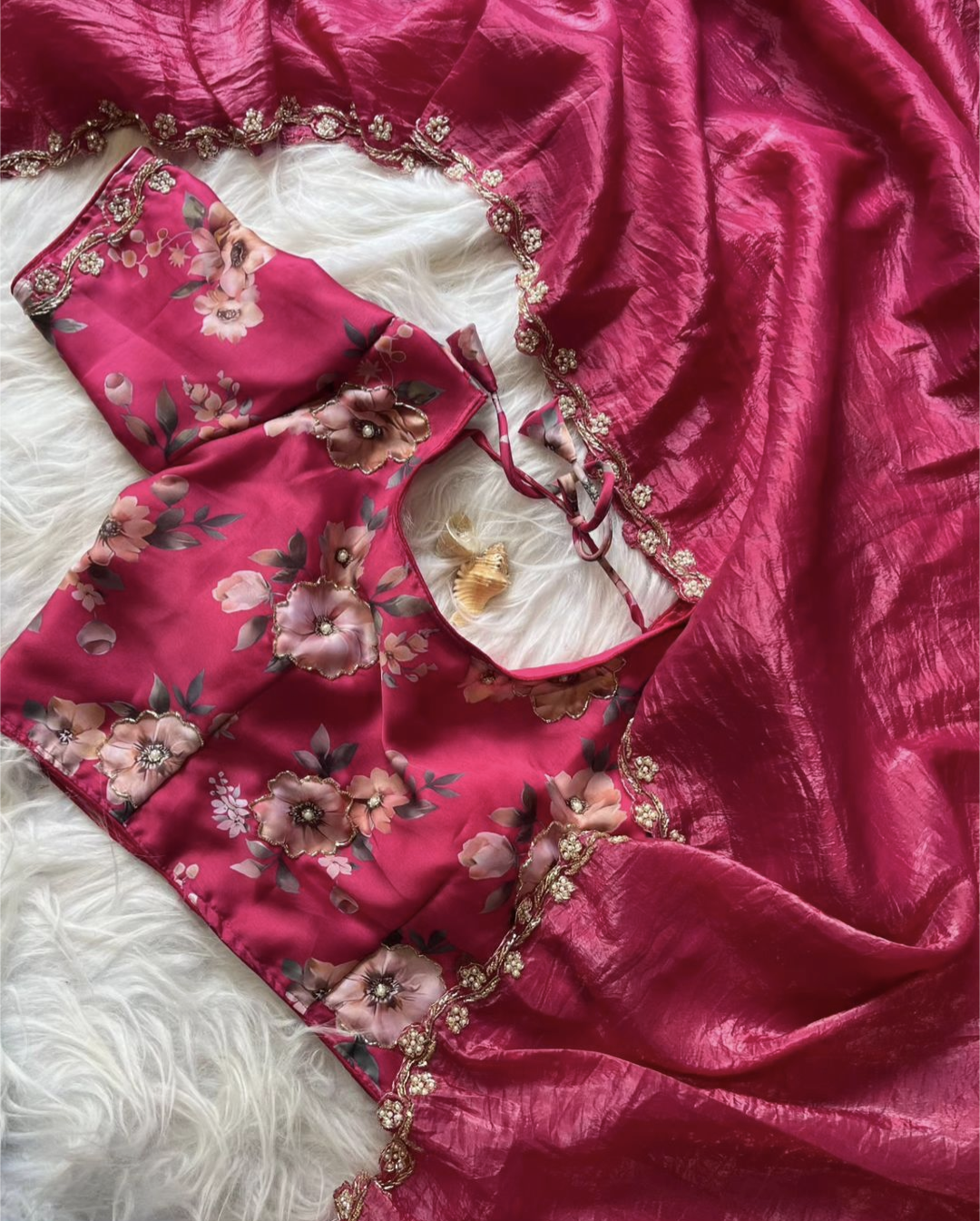 Soft Crush Saree