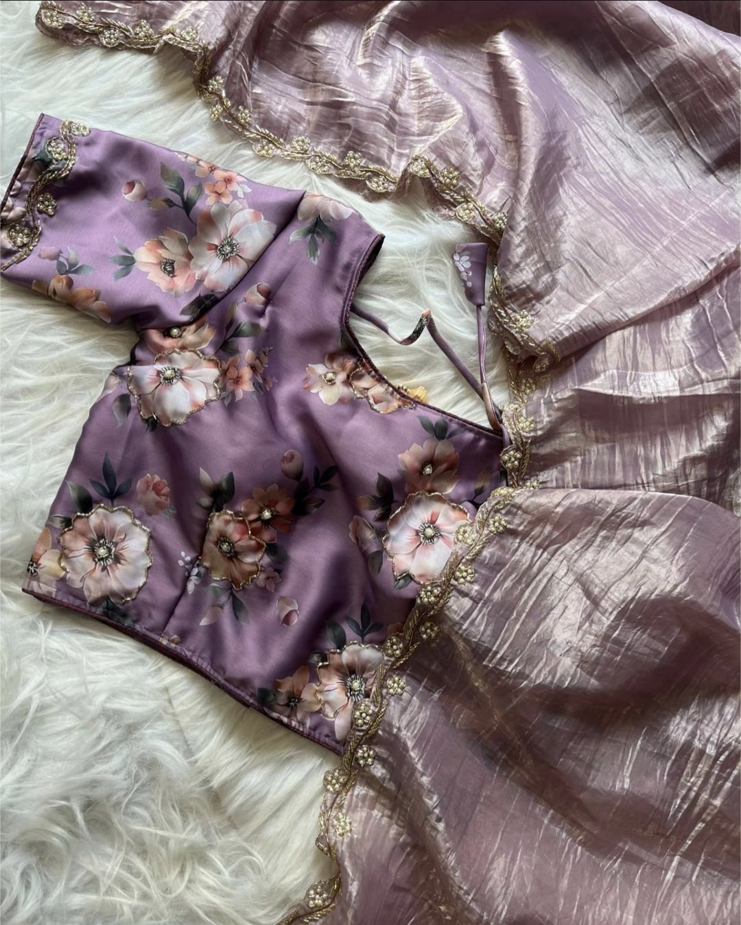 Soft Crush Saree