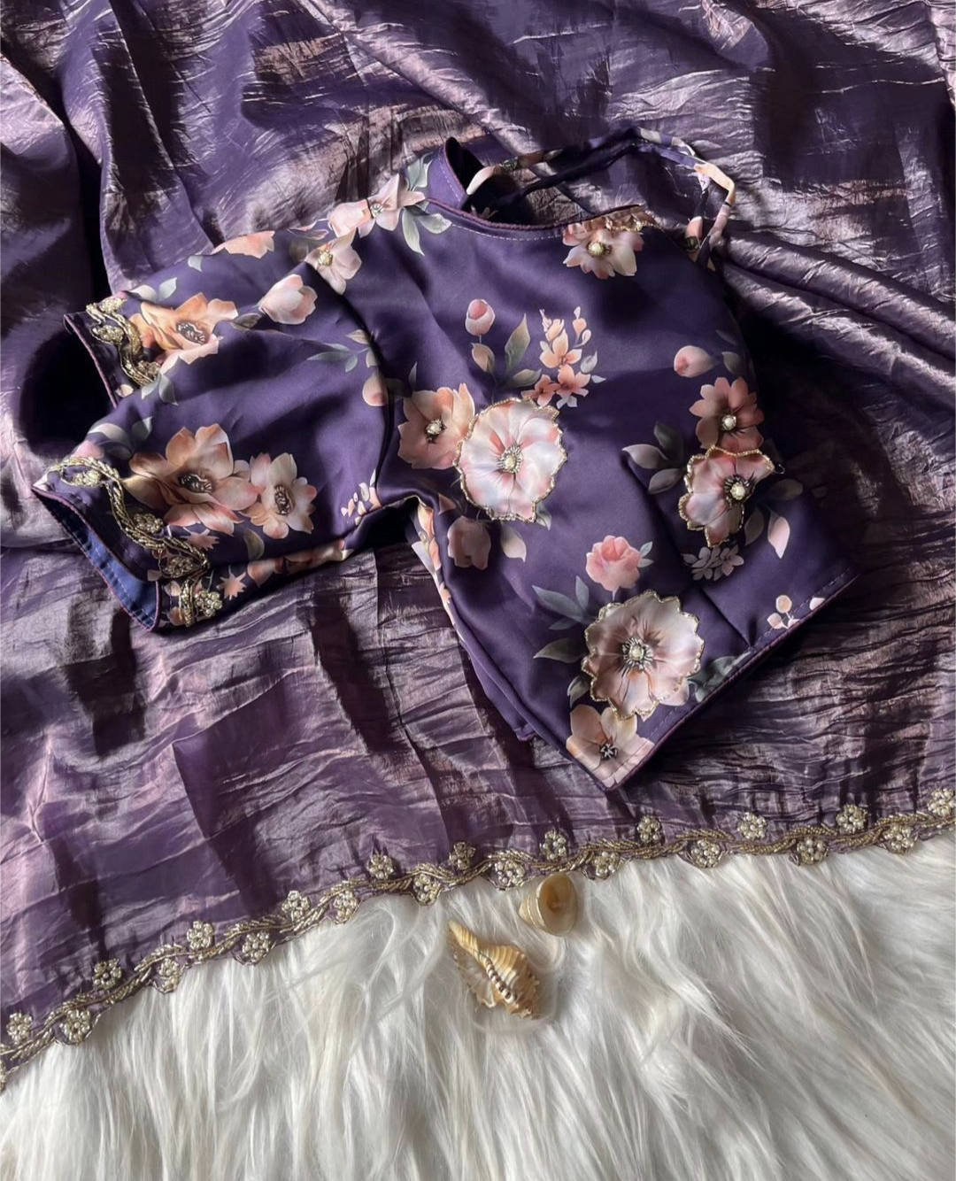 Soft Crush Saree