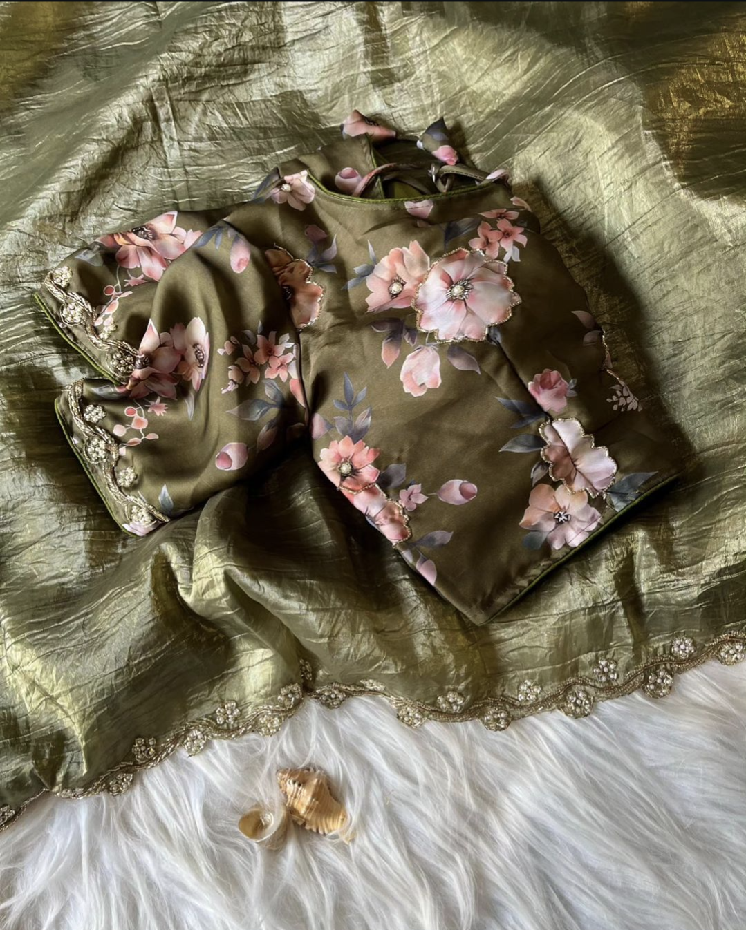 Soft Crush Saree
