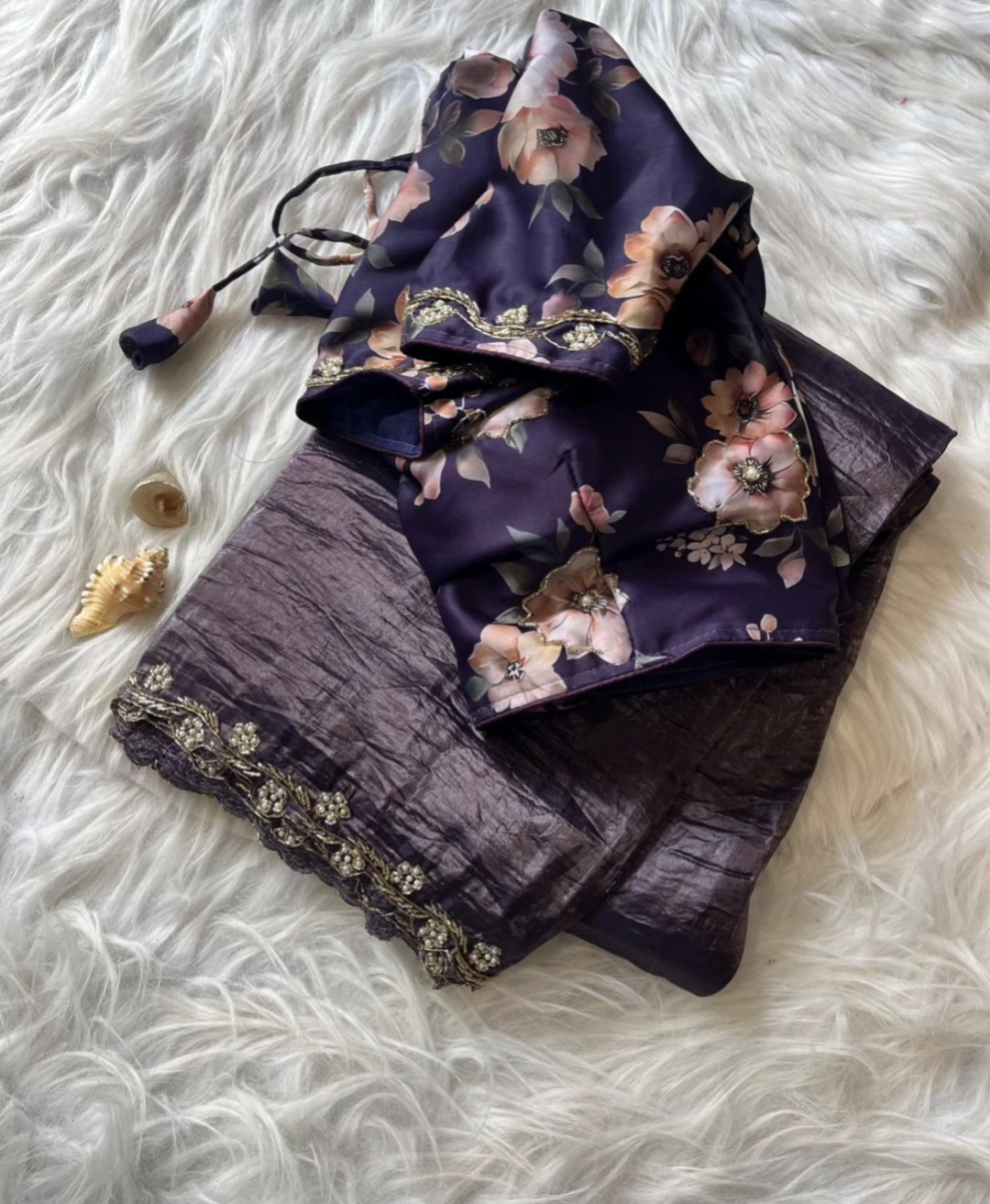 Soft Crush Saree