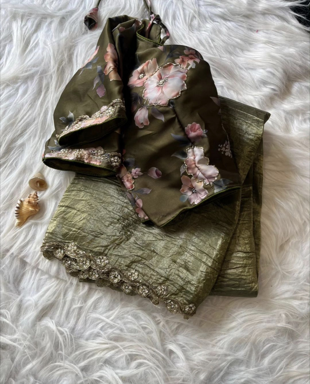 Soft Crush Saree