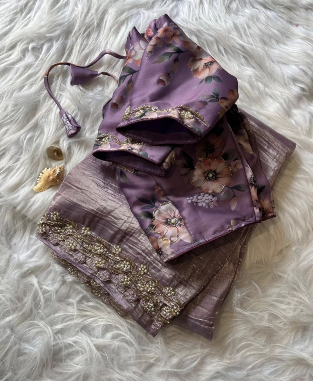 Soft Crush Saree