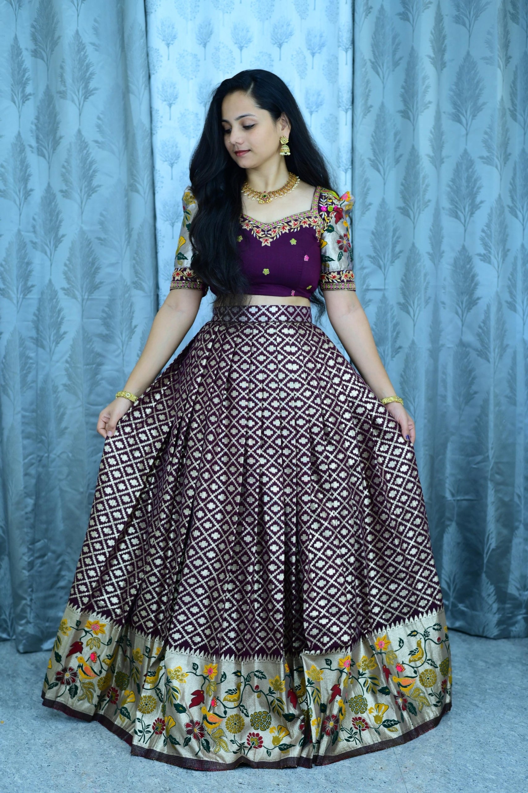 Traditional Half Sarees 💕