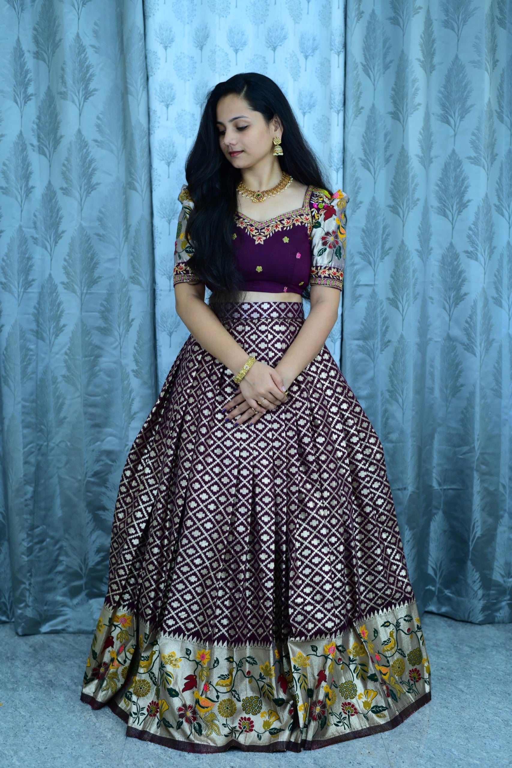 Traditional Half Sarees 💕
