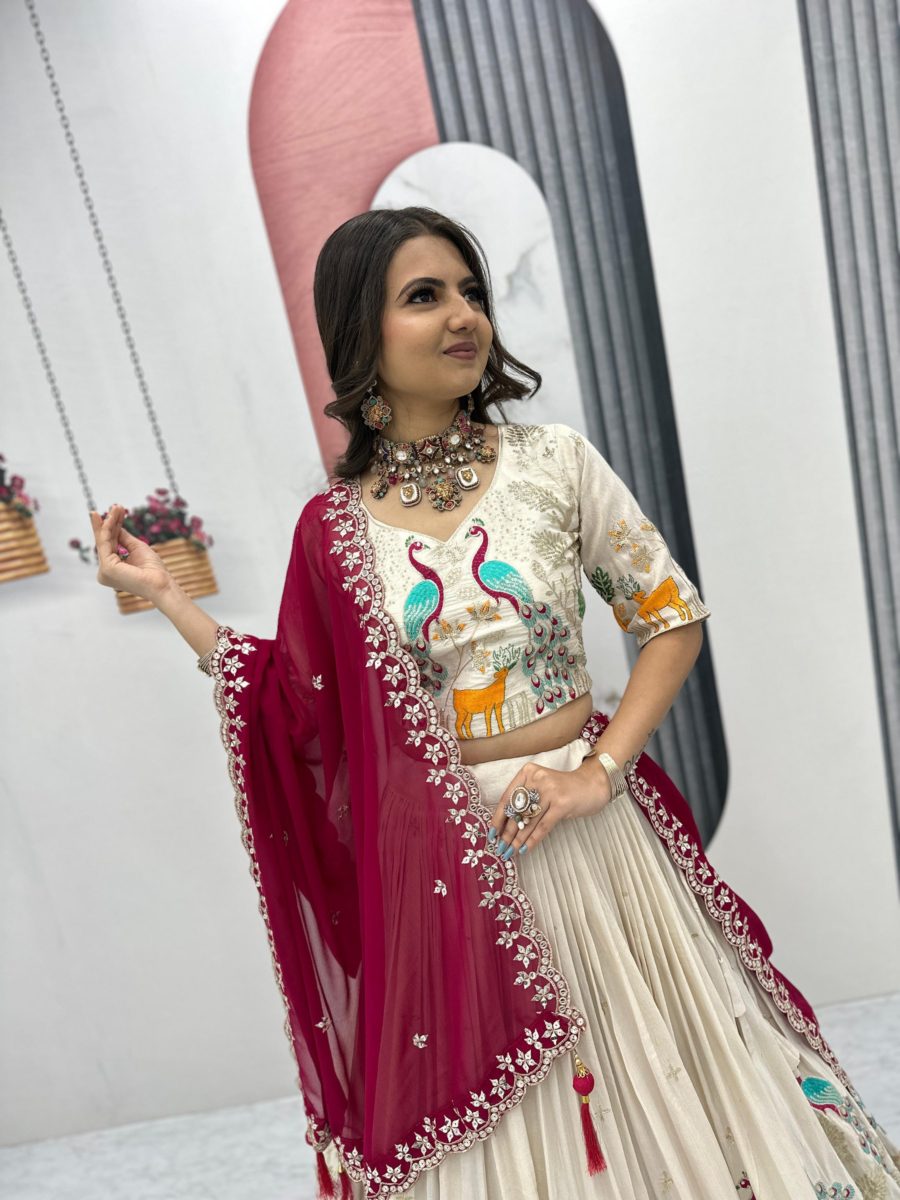 Ready To Go Tissue Silk Lehenga 💕