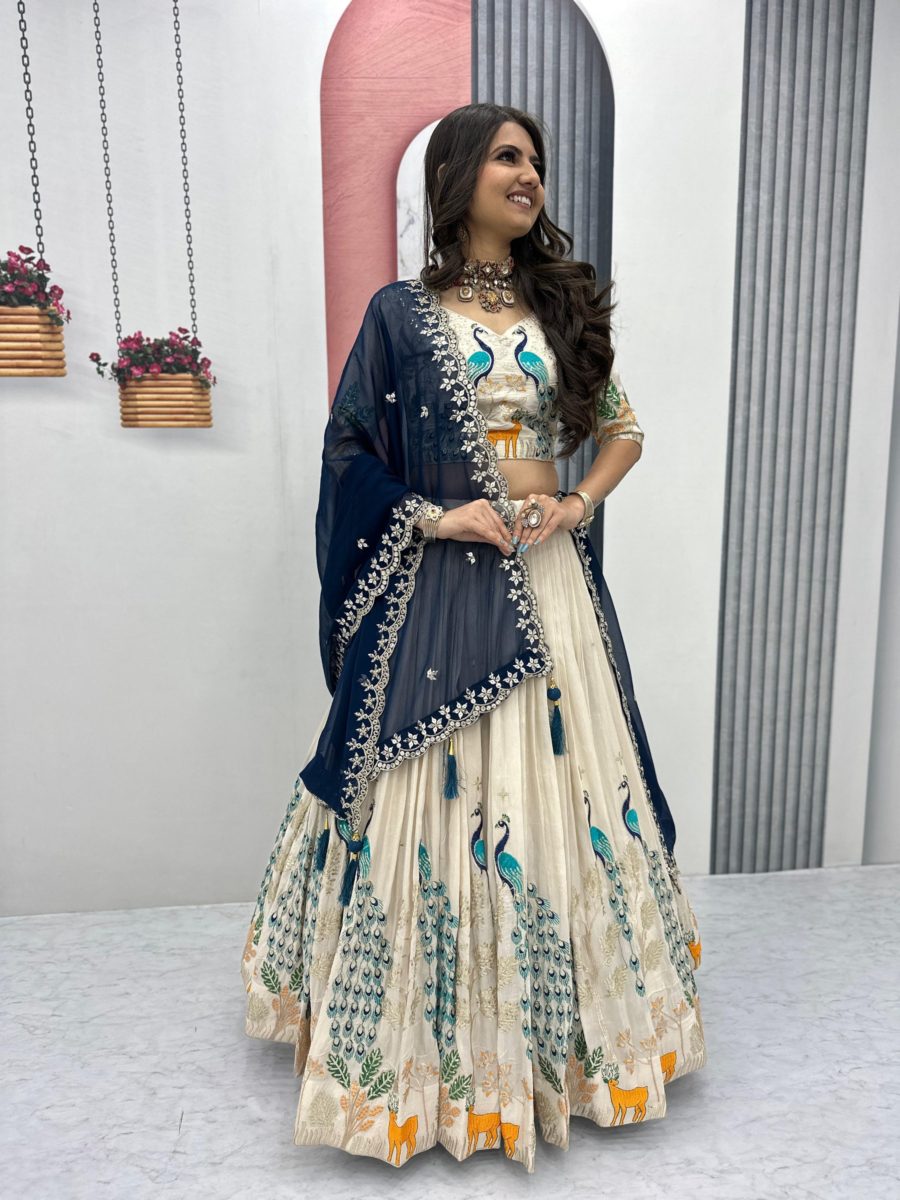 Ready To Go Tissue Silk Lehenga 💕