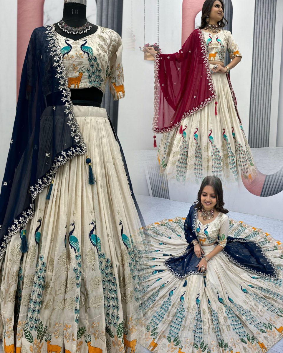 Ready To Go Tissue Silk Lehenga 💕