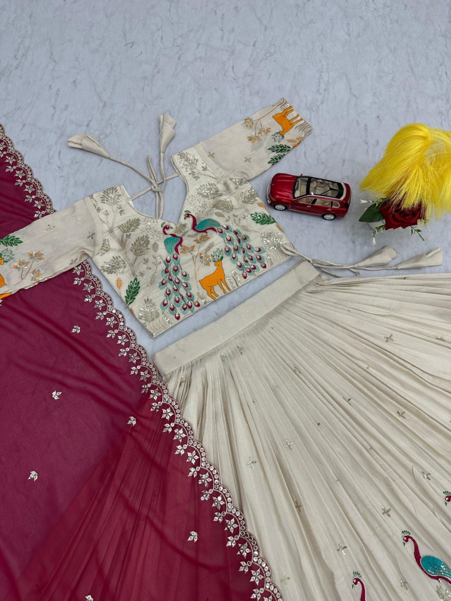 Ready To Go Tissue Silk Lehenga 💕