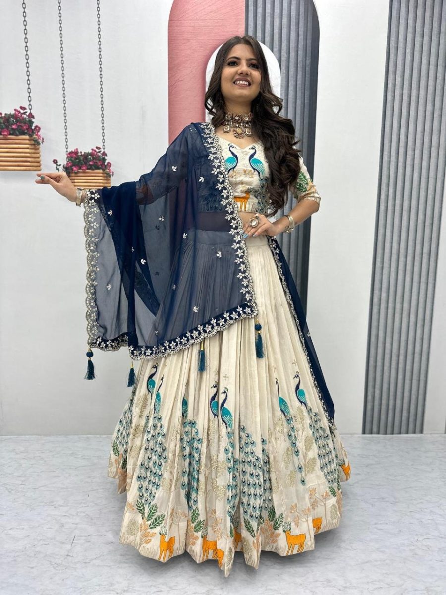 Ready To Go Tissue Silk Lehenga 💕