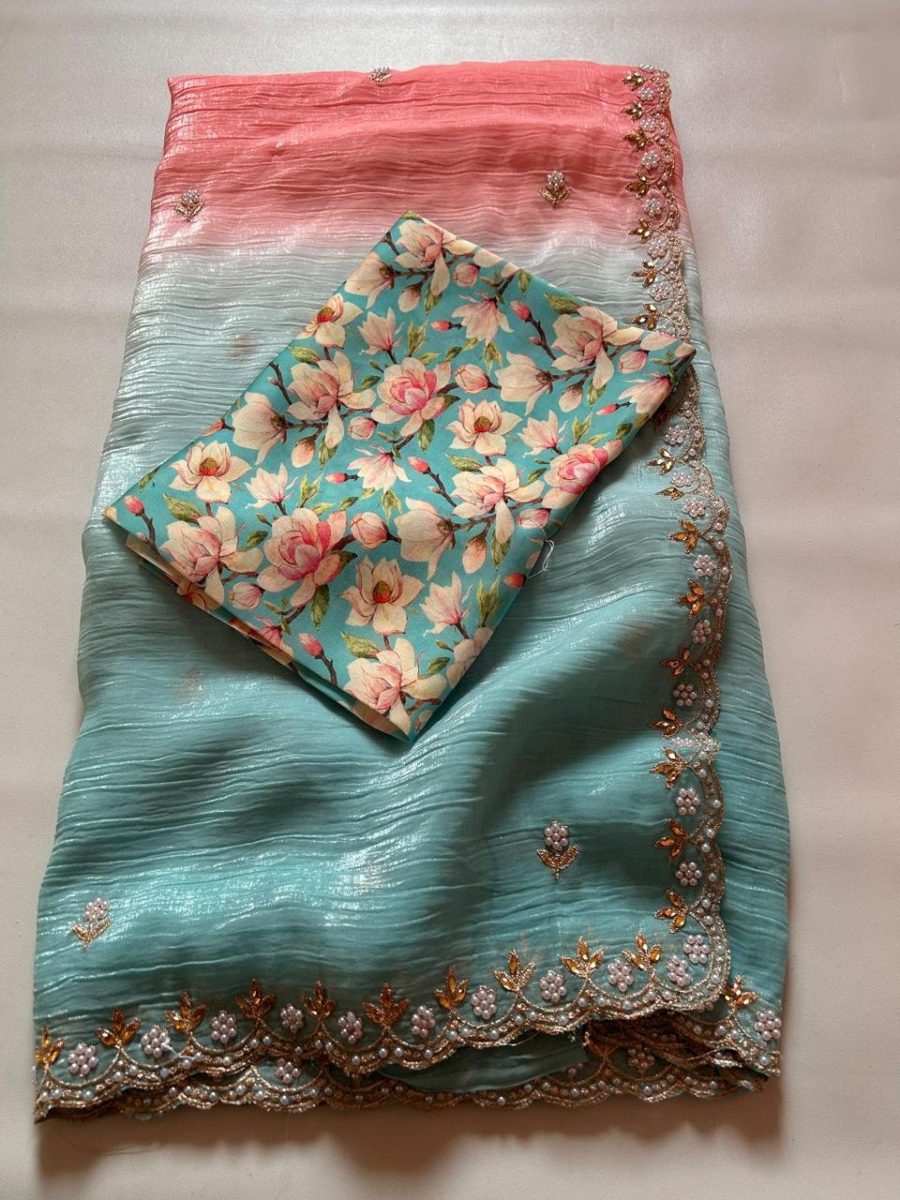 Chiffon Crush Sarees