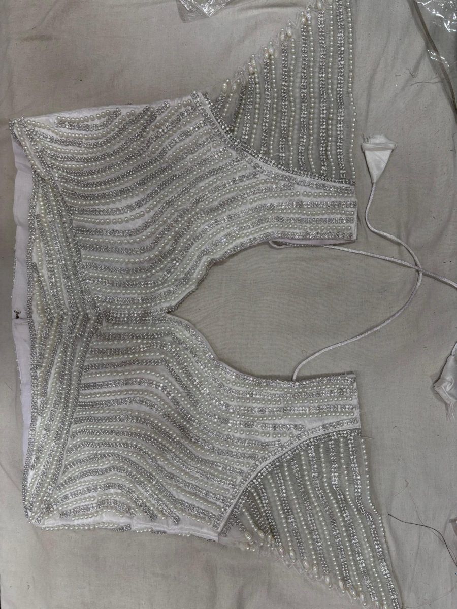 Stylish Pearl Blouse