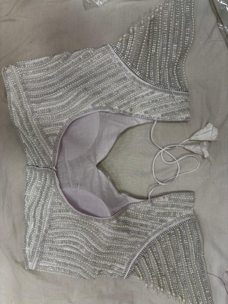 Stylish Pearl Blouse