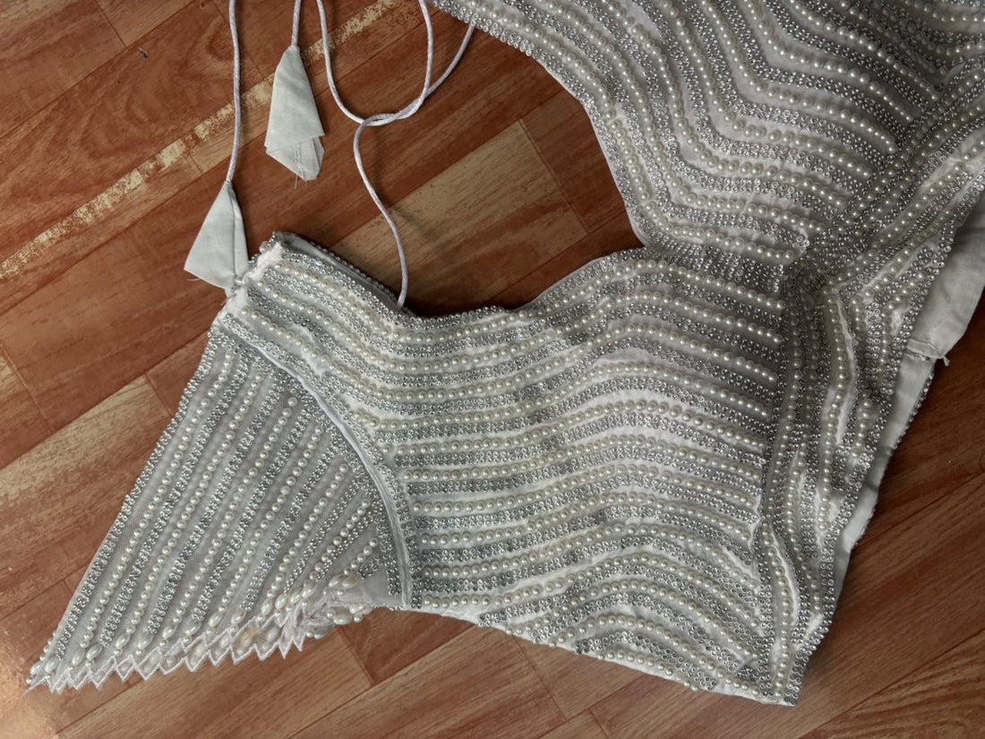 Stylish Pearl Blouse