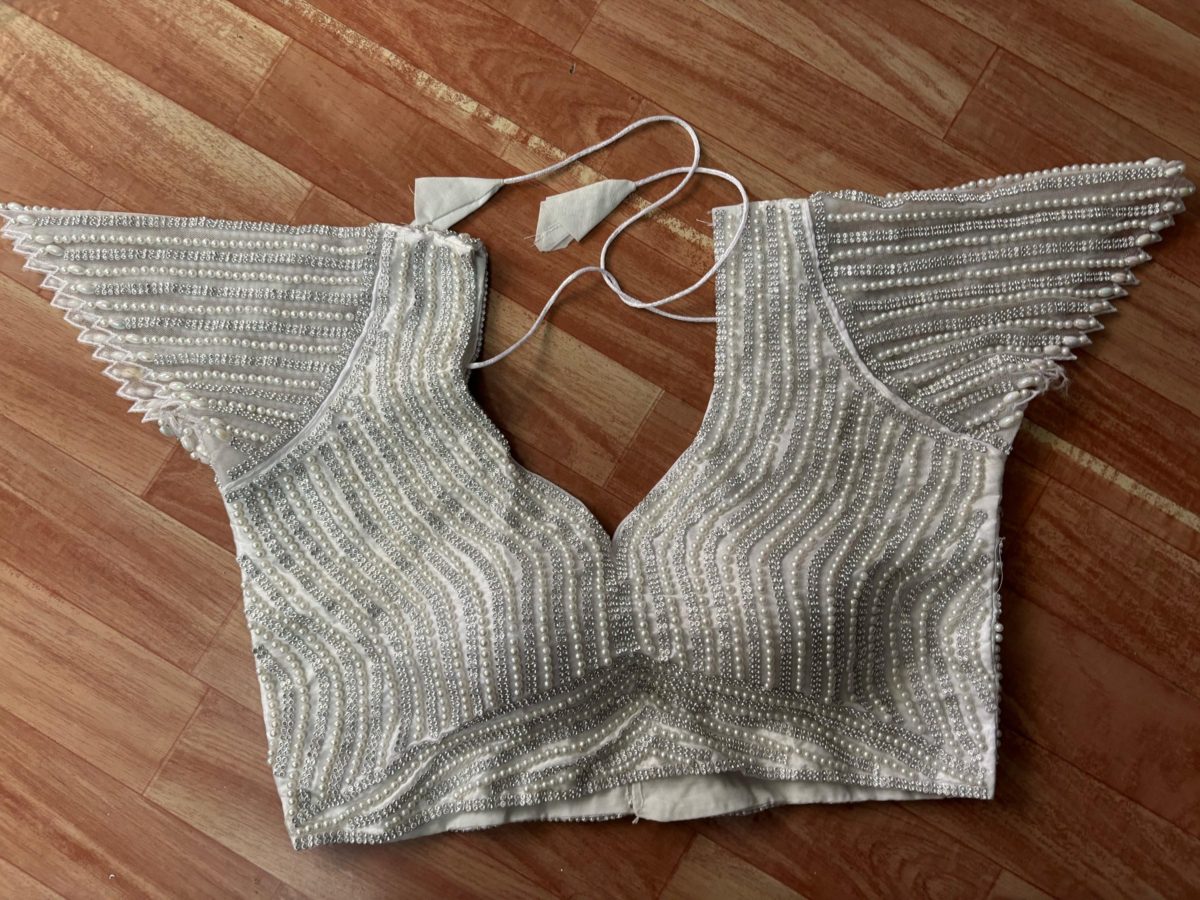 Stylish Pearl Blouse