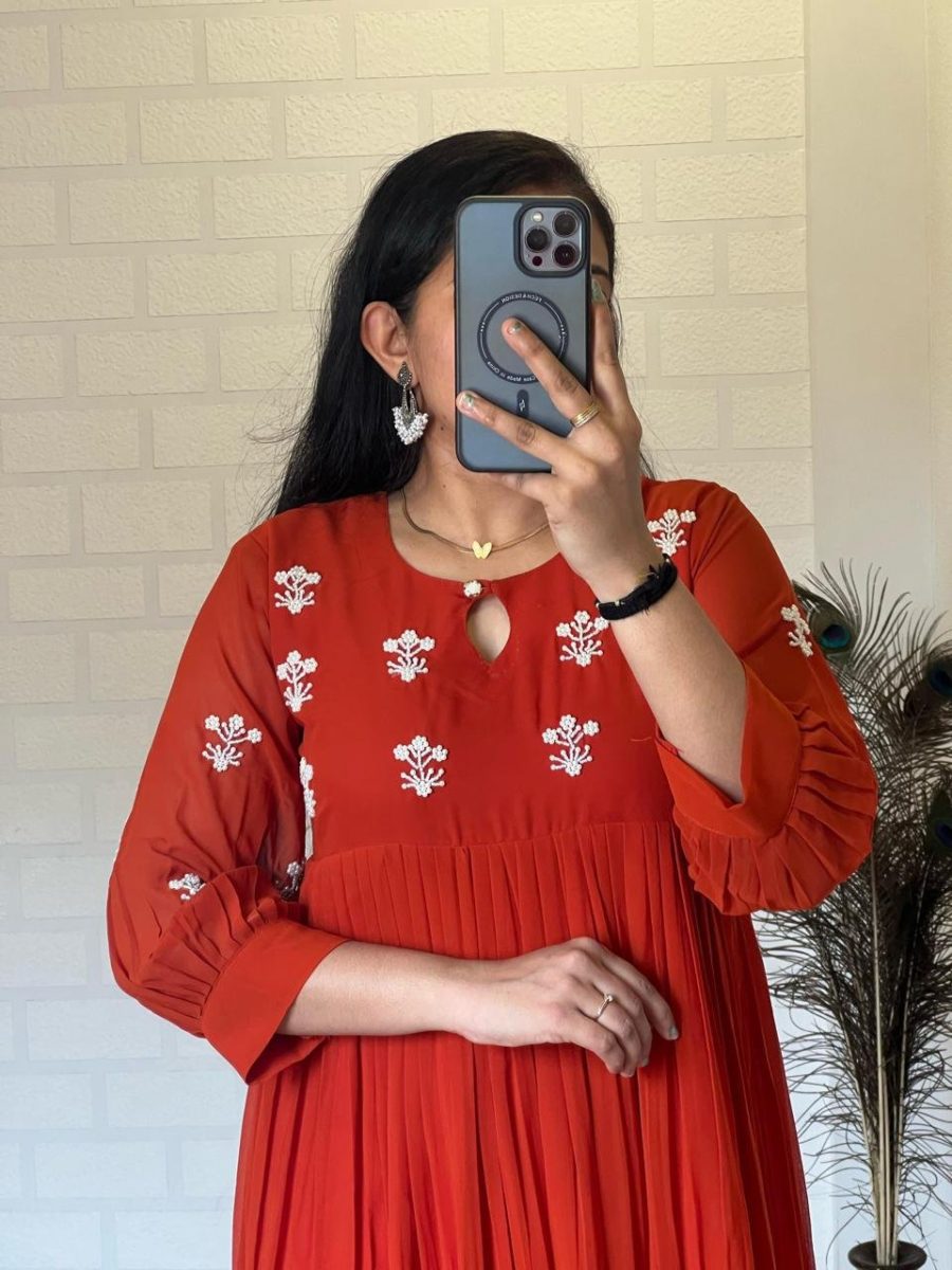 Classy Maggam Work Kurtis 💕