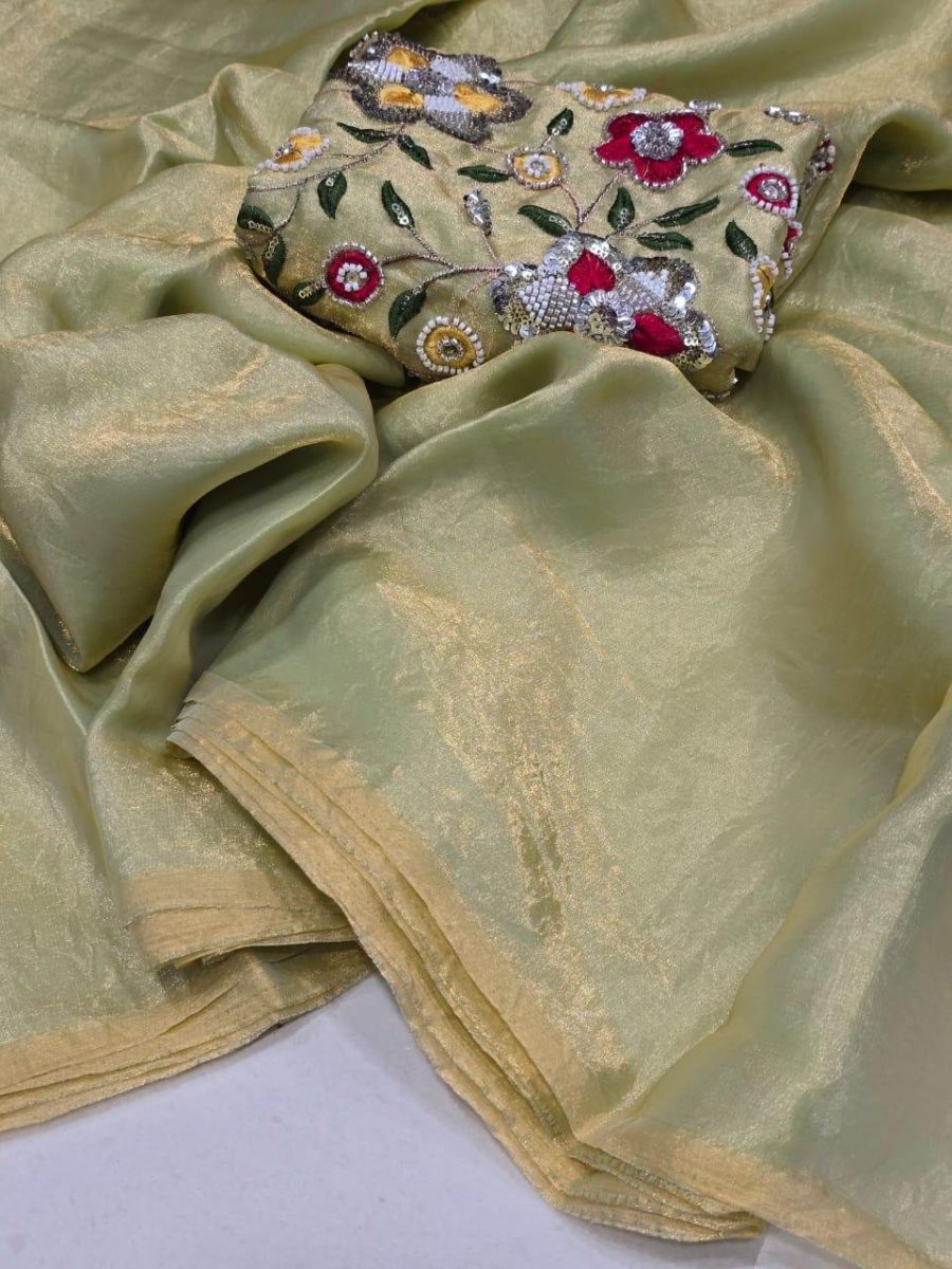 Soft Fendy Silk saree
