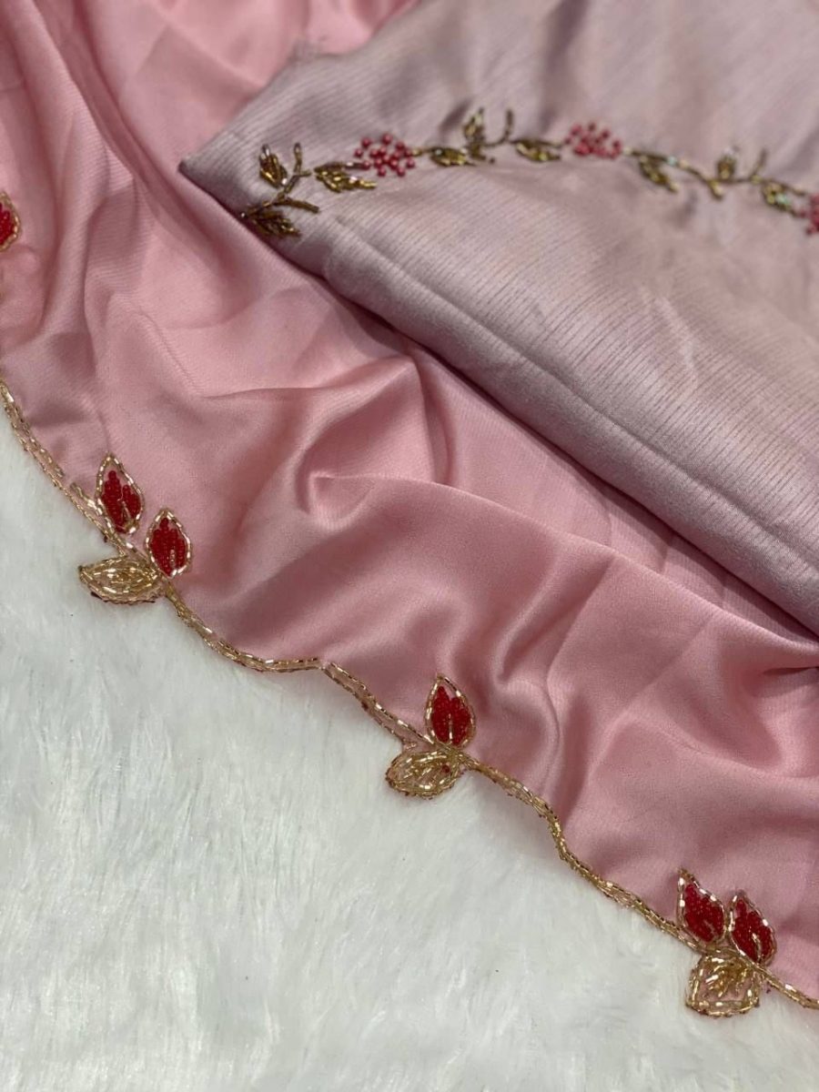 NiLA - Simple Handwork Saree 💕