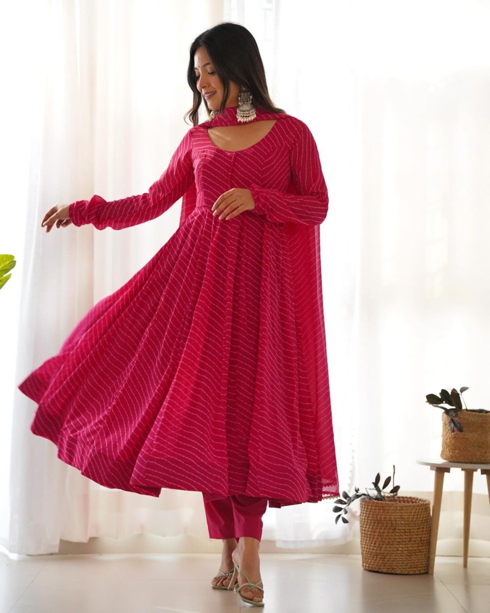 Leheriya - Anarkali Dress