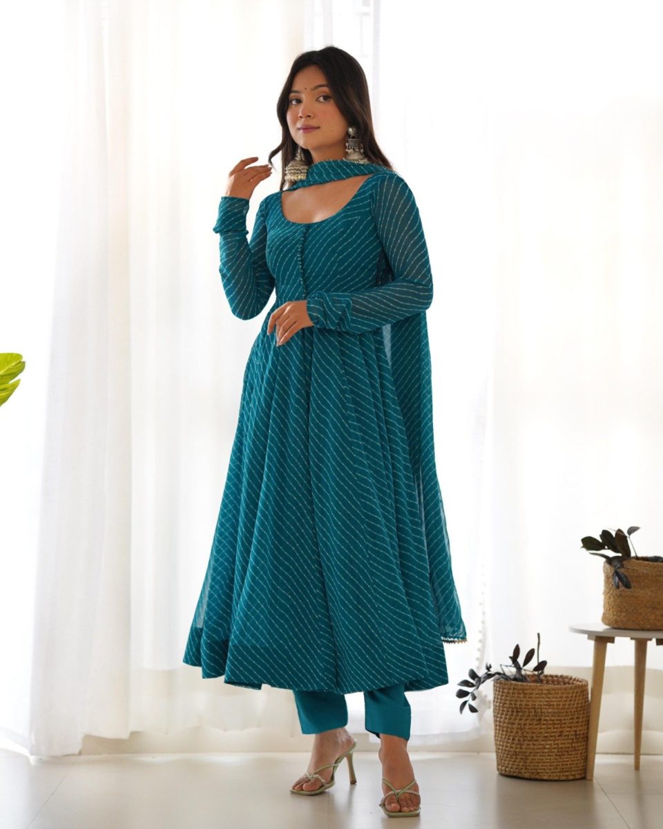 Leheriya - Anarkali Dress