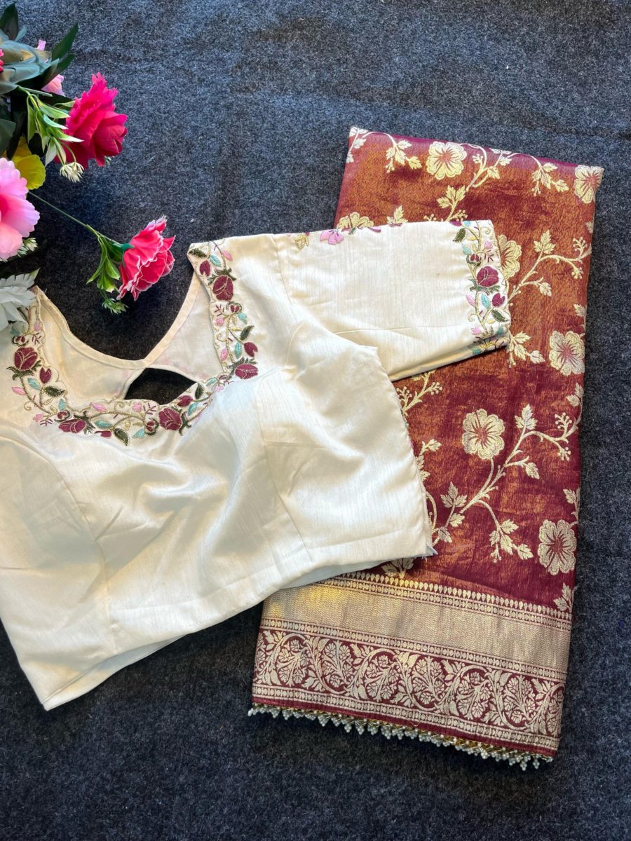 Grand - cosmose silk saree