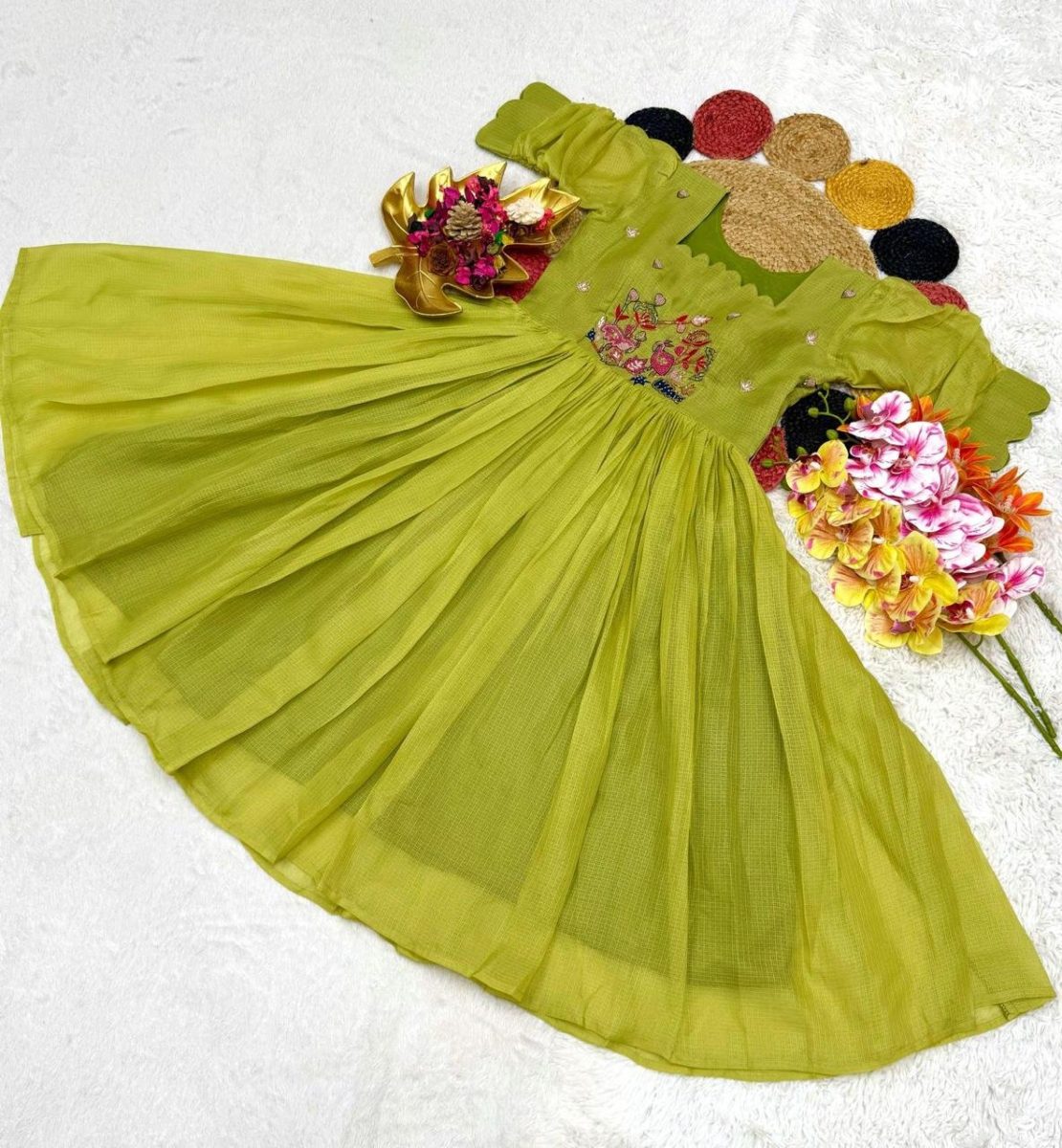 clara - A designer Kota Frock