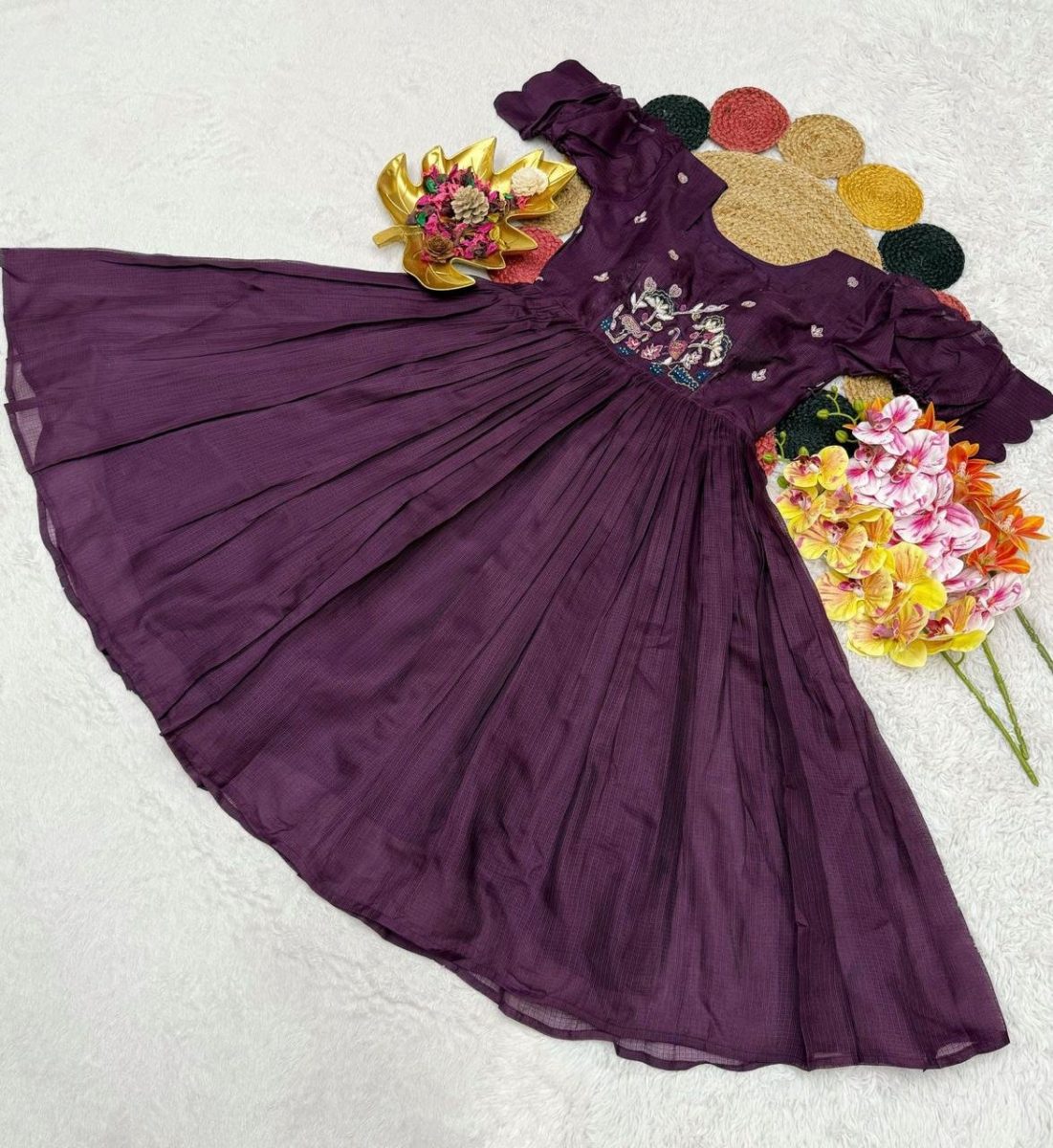 clara - A designer Kota Frock