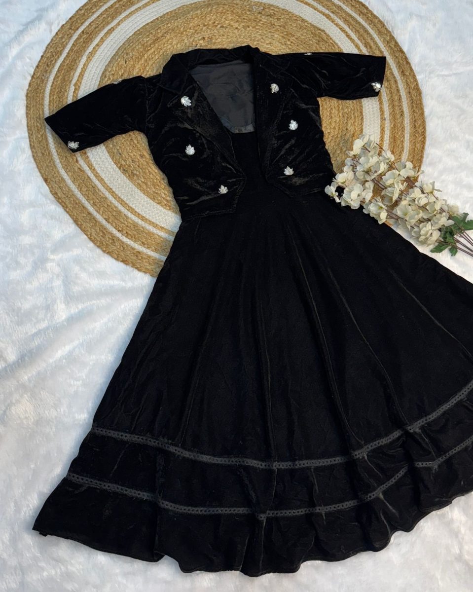 Trisha - Velevt frock