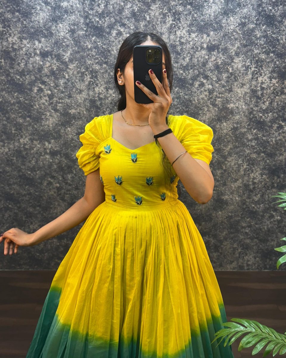 Olive - Designer Handwork Frocks 💕