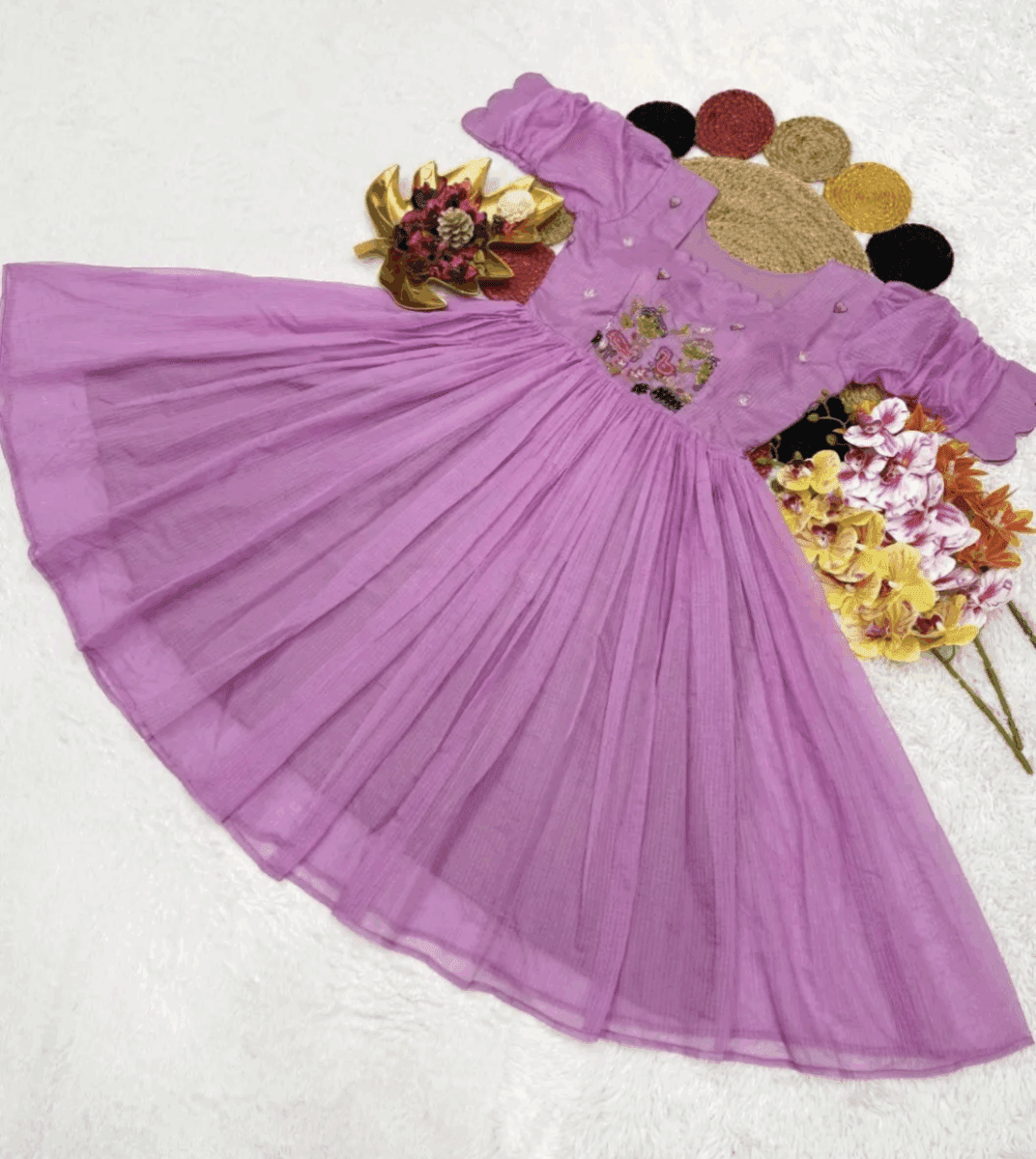 clara - A designer Kota Frock