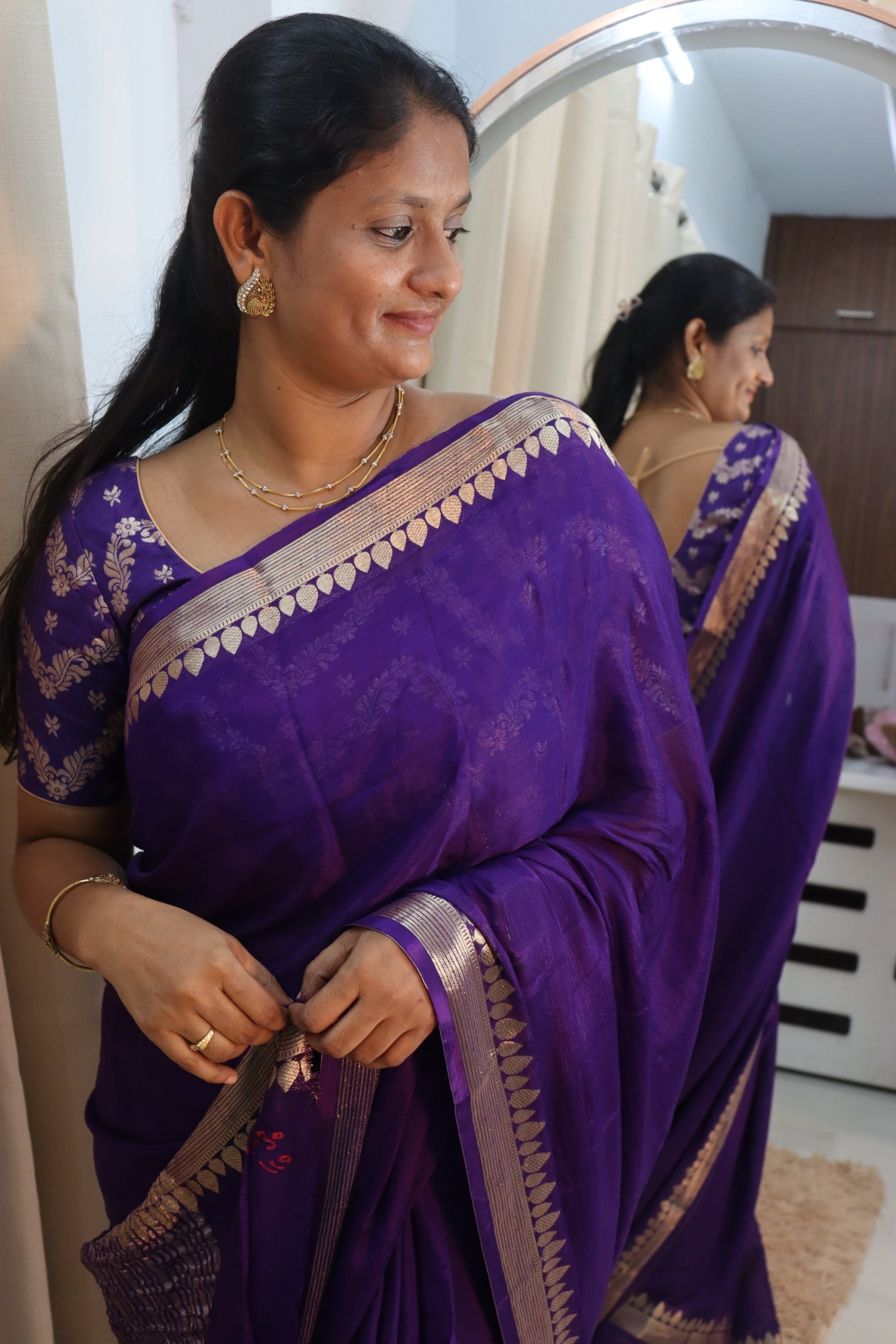Mysore Crepe Chiffon