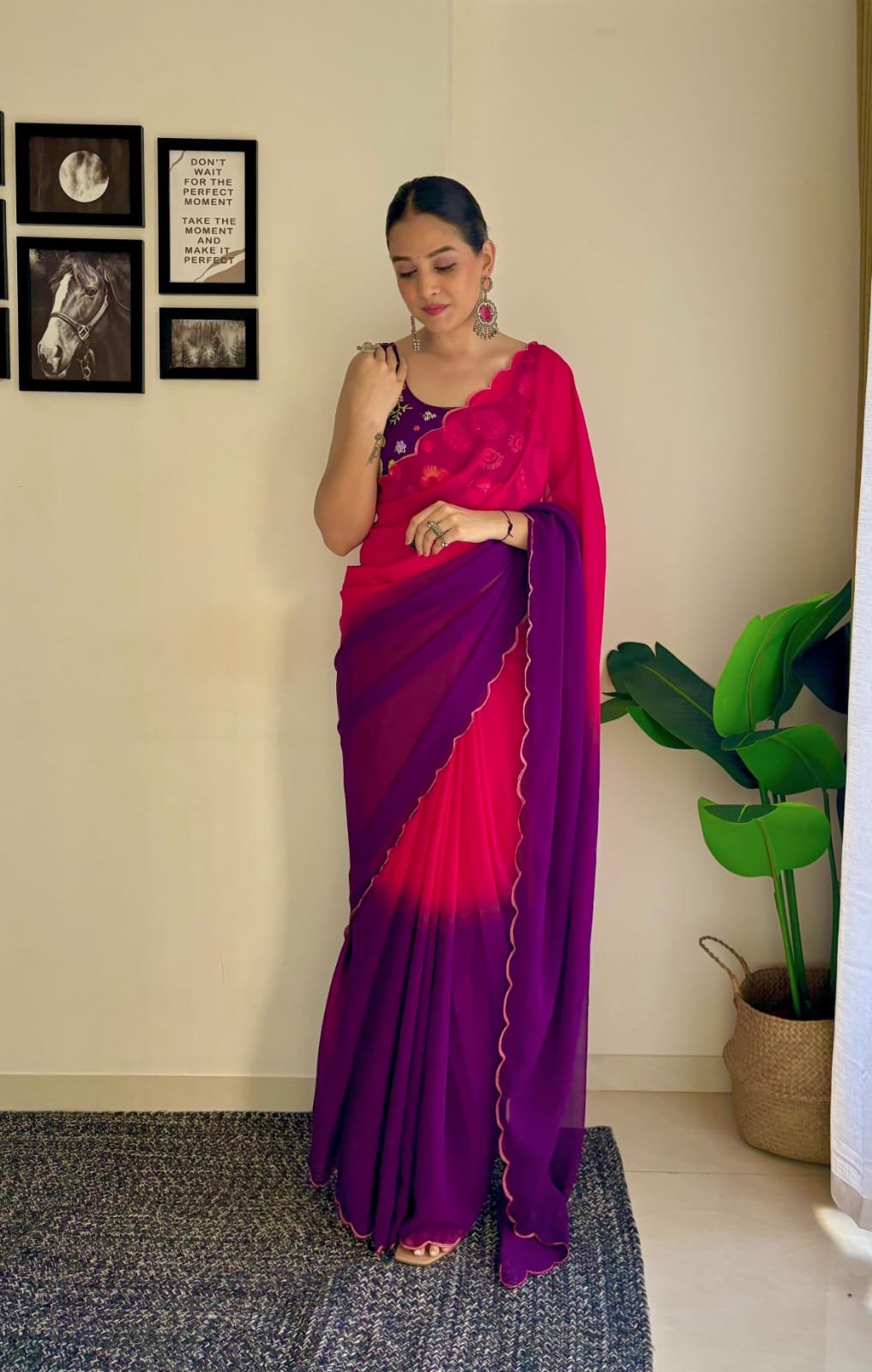 Soft Georgette  Sarees