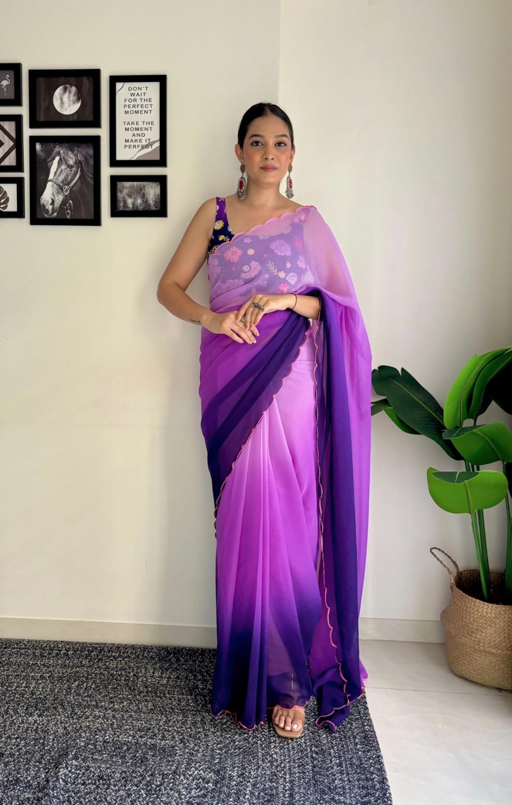 Soft Georgette  Sarees
