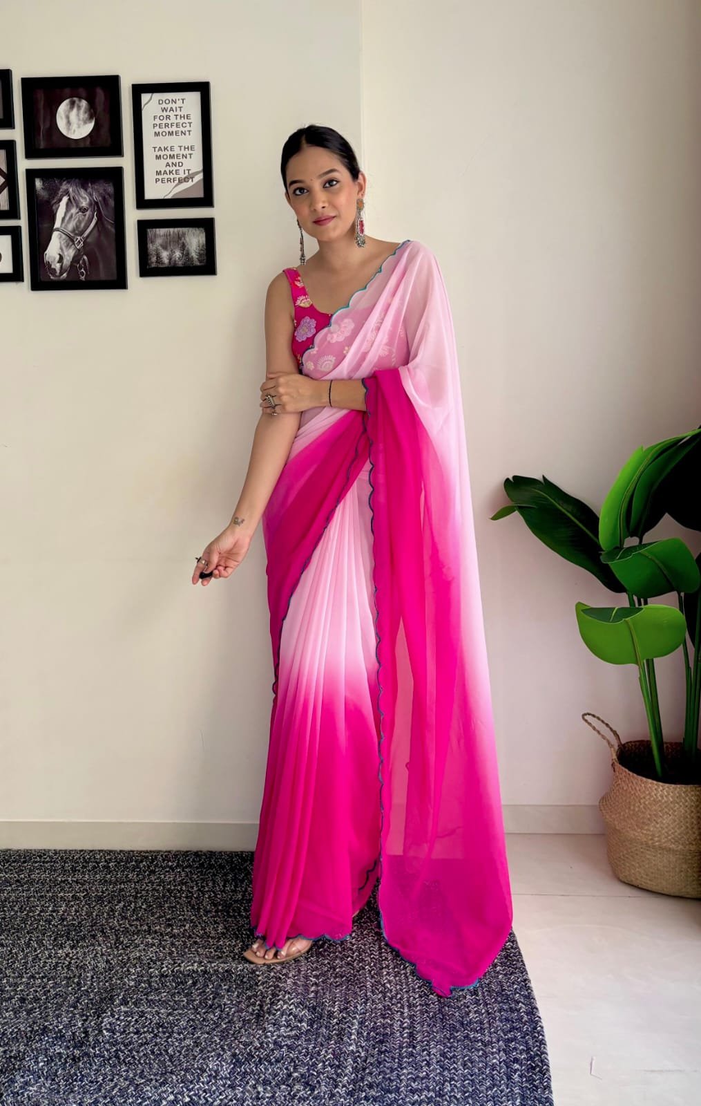 Soft Georgette  Sarees