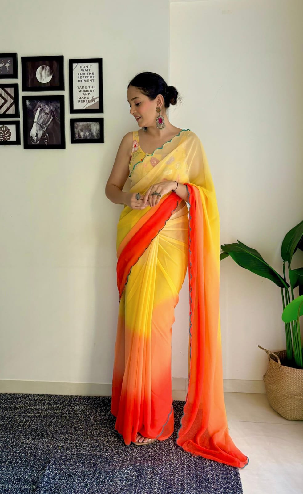 Soft Georgette  Sarees