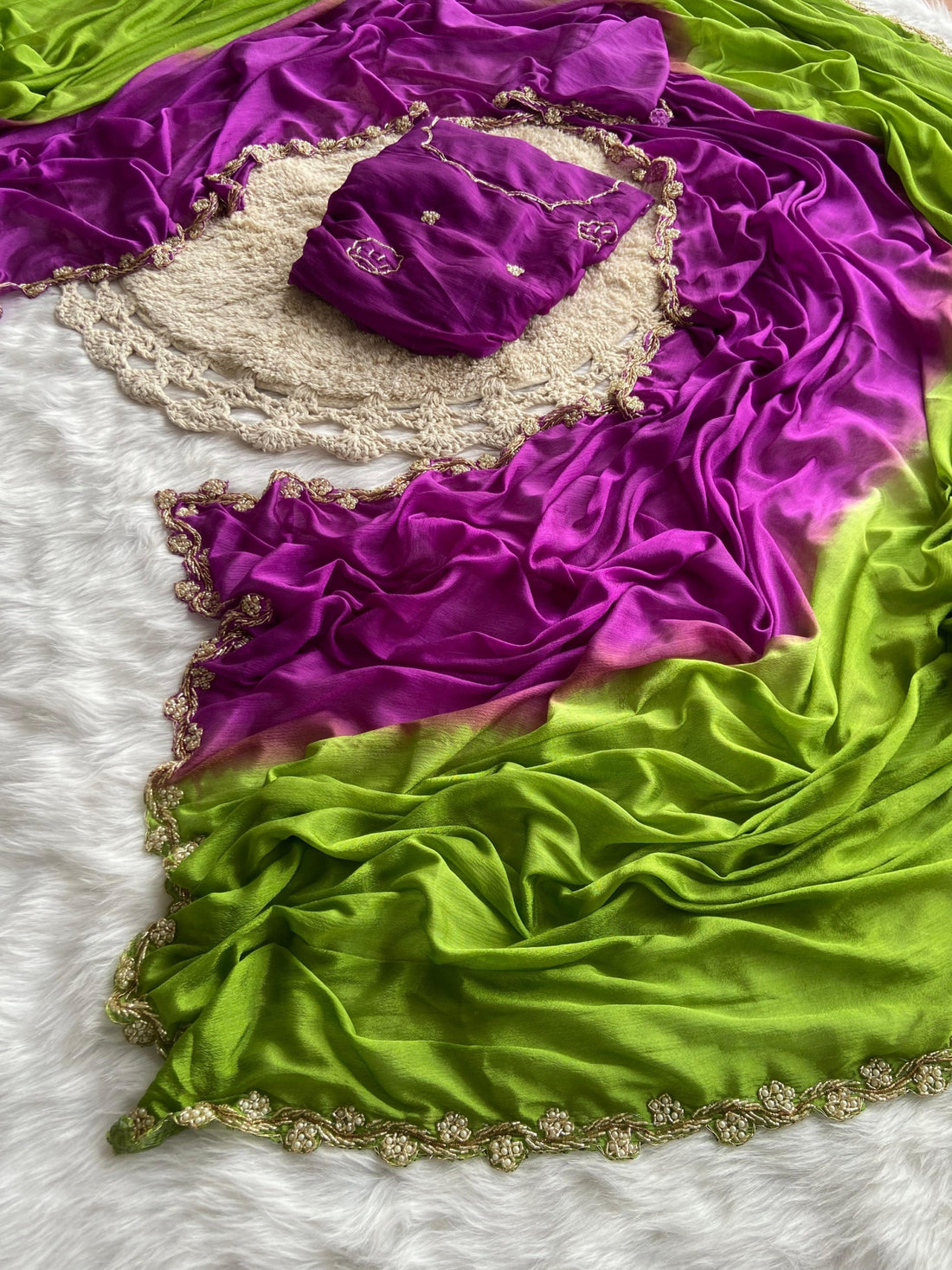 Varna - Soft Chinnon Handworked