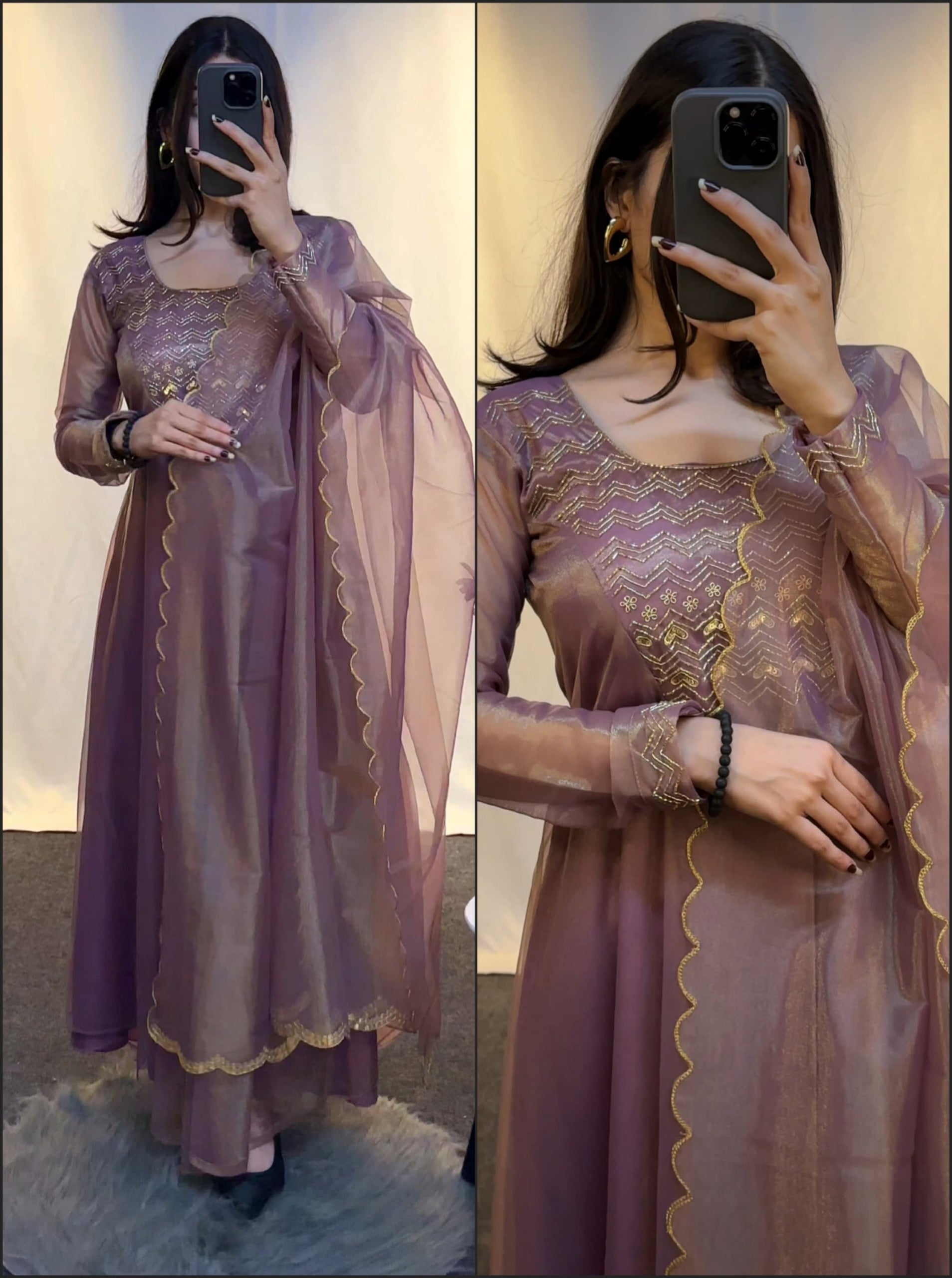 Soft Twill Net Tissue Outfit 💕